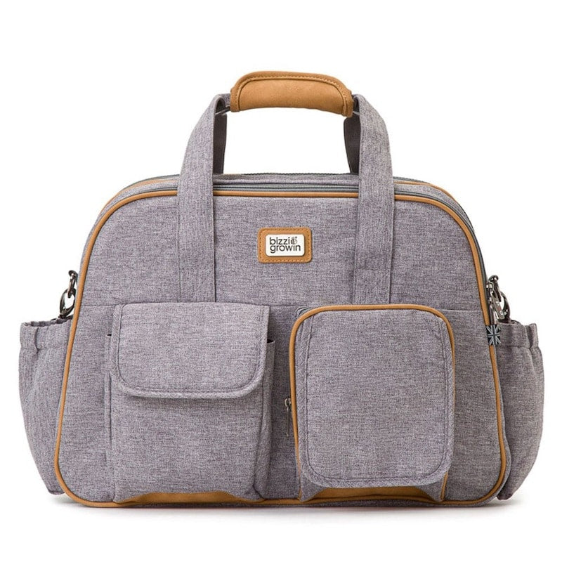 Bizzi Growin PodÂ® Pusletaske og Rejseseng - Windsor Grey