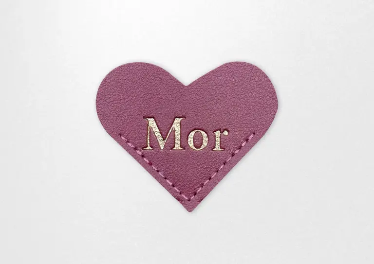 Bogmærke mor hjerte PU, du er fantastisk