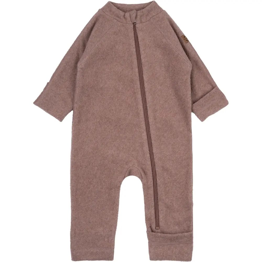 Bomuld Fleece Baby dragt - BURLWOODME - 3 ÅR Bomuld Fleece Baby dragt - BURLWOODME - 3 ÅR