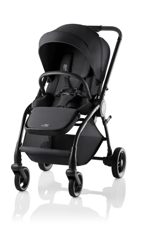 Britax Römer Rio Style Klapvogn - Carbon Black