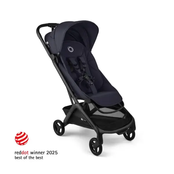 Bugaboo Butterfly 2 Klapvogn - Black/Deep Indigo