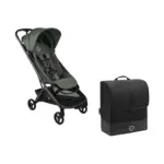Bugaboo Butterfly 2 complete inkl. transporttaske - Black/Forest Green