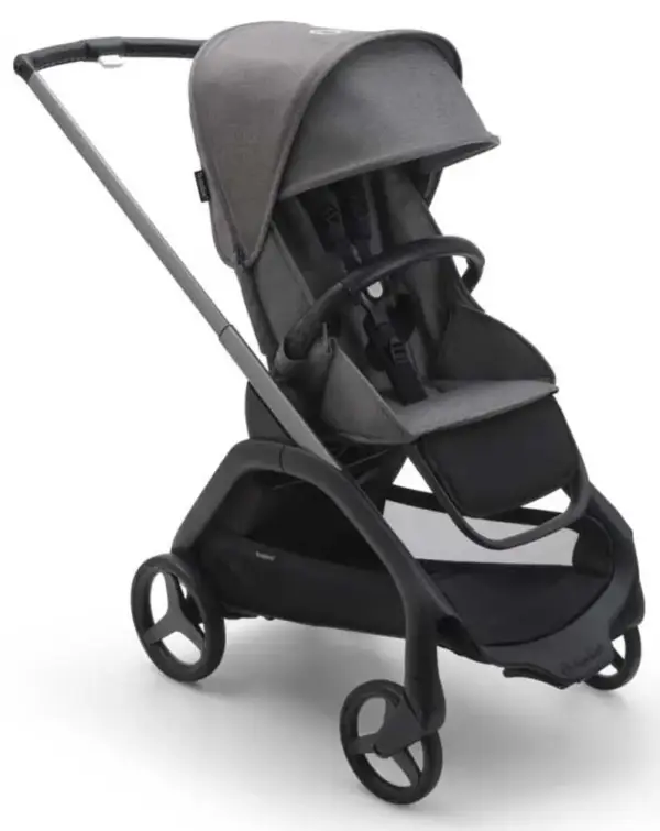 Bugaboo Dragonfly Klapvogn - Graphite/Grey Melange