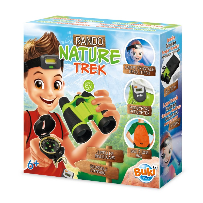 Buki France | Nature Trek - På opdagelse i naturen, 4 dele