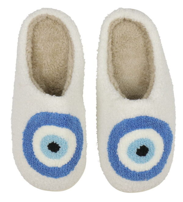 By Stær Hjemmesko - Evil Eye - Blå By Stær Hjemmesko - Evil Eye - Blå