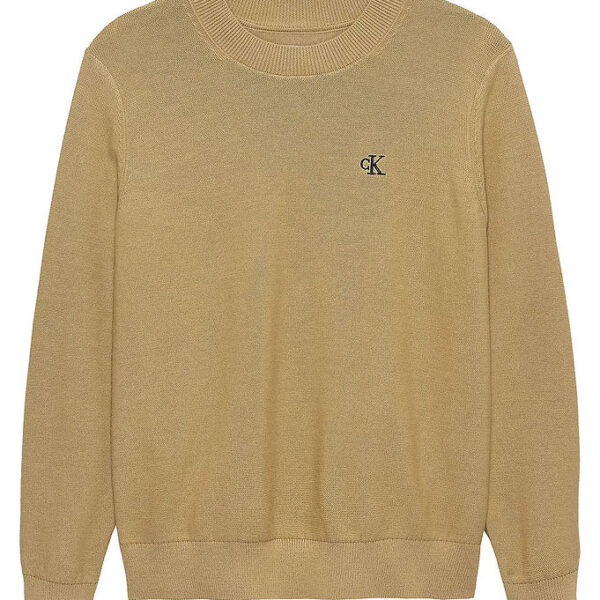 Calvin Klein Bluse - Strik - Sandy Beige