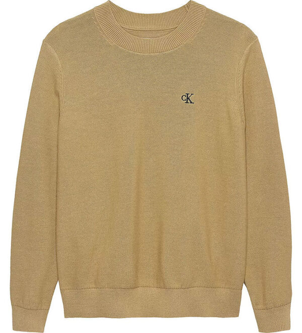 Calvin Klein Bluse - Strik - Sandy Beige