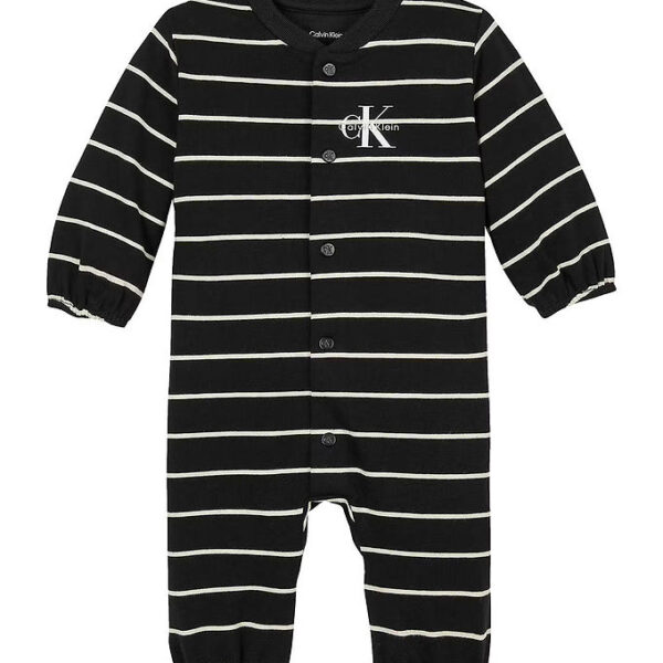 Calvin Klein Heldragt - Sweat - Monogram - Ck Black/Whitecap Gra