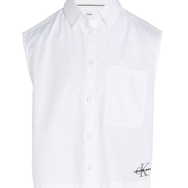 Calvin Klein Skjorte - Monogram Off - Bright White