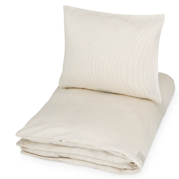 Cam Cam Copenhagen Baby Sengetøj - Classic Stripes Camel