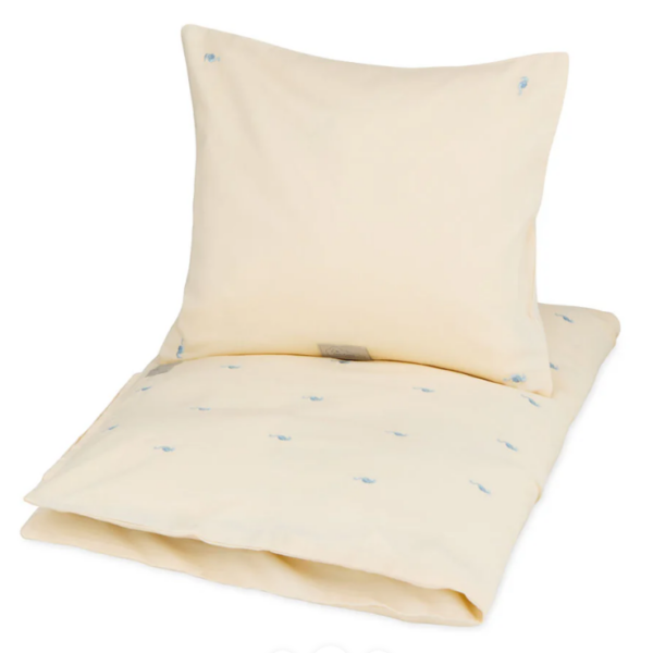 Cam Cam Copenhagen Broderet Baby Sengetøj - Sea Garden