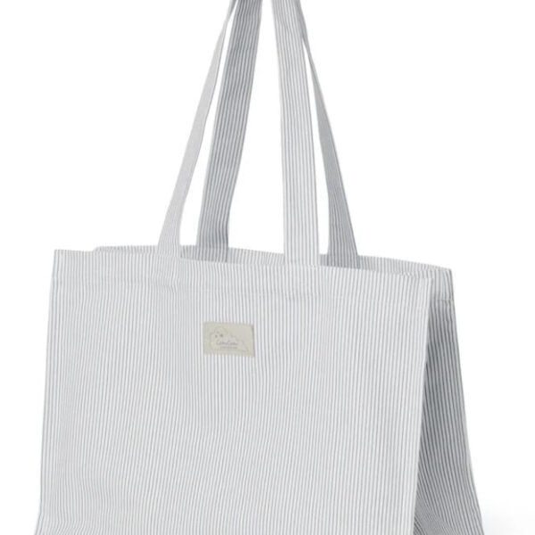 Cam Cam Copenhagen Tote Bag - Classic Stripes Blue