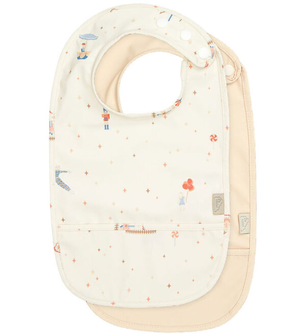 Cam Cam Hagesmække m. Lomme - 2-pak - Carousel