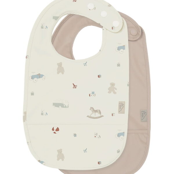 Cam Cam Hagesmække m. Lomme - 2-pak - PU - Vintage Toys