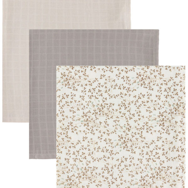 Cam Cam Stofbleer - 3-pak - Mix Lierre/Almond/Hazel