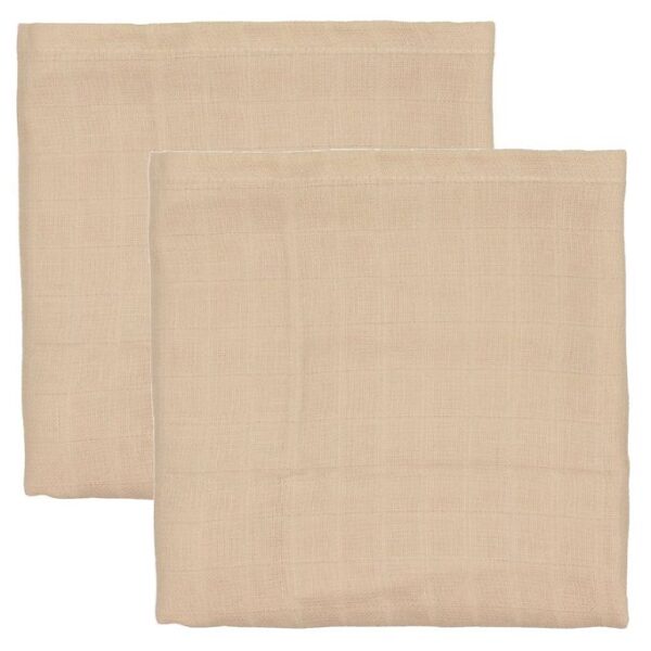 Cam Cam Stofbleer - 70x70 - 2-pak - Almond