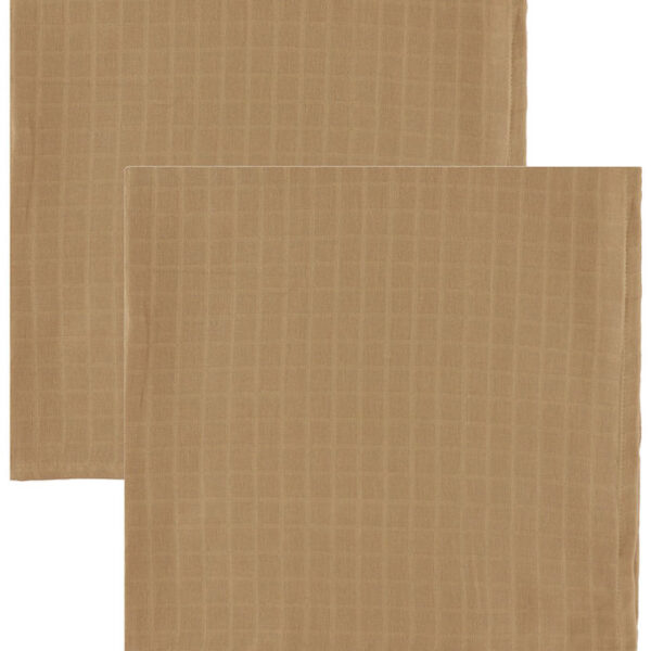 Cam Cam Stofbleer - 70x70 cm - 2-pak - Honey