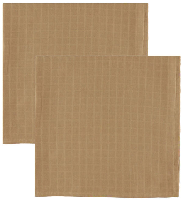 Cam Cam Stofbleer - 70x70 cm - 2-pak - Honey