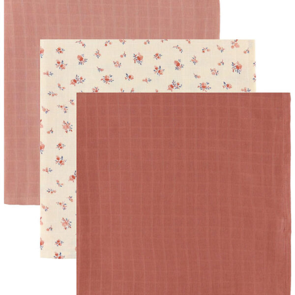 Cam Cam Stofbleer - 70x70 cm - 3-pak - Berries