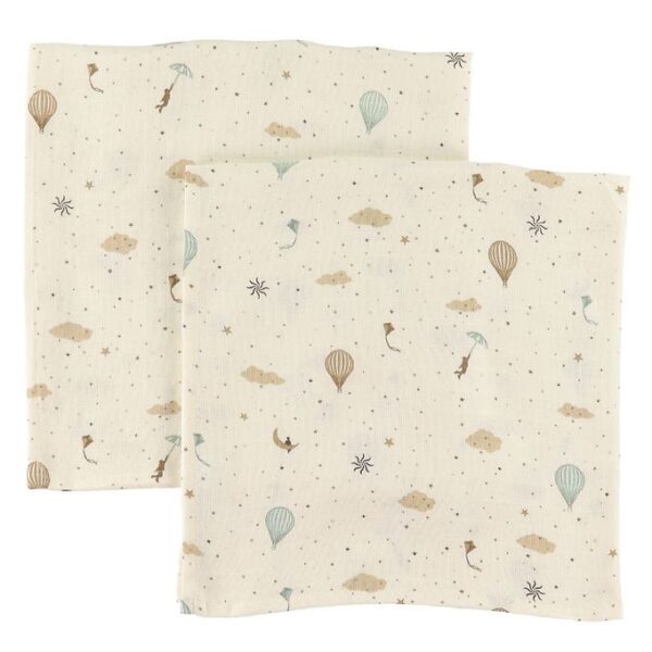 Cam Cam Stofbleer - 72x72 cm - 2-pak - Dreamland