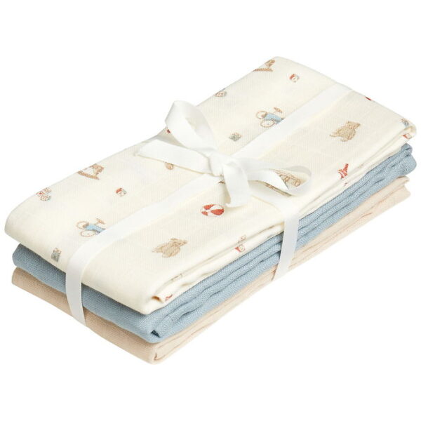 Cam Cam Stofbleer - Musselin - 70x70 cm - 3-Pak - Vintage Toys