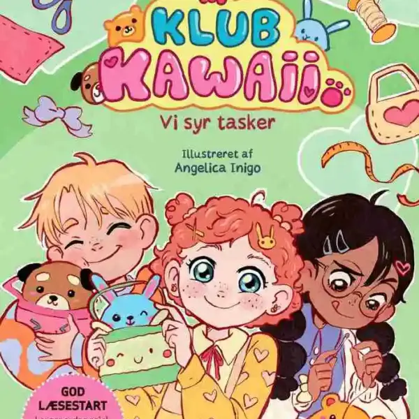 Carlsens Læsestart: Klub Kawaii - Vi syr tasker