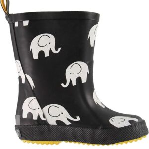 CelaVi Gummistøvler - Sort m. Elefanter