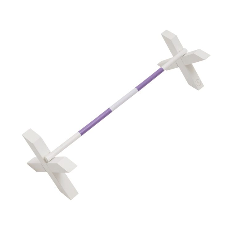 Cheval Roi | Cheval Roi tilbehør - Cavaletti, Hvid/lilla Cheval Roi | Cheval Roi tilbehør - Cavaletti, Hvid/lilla