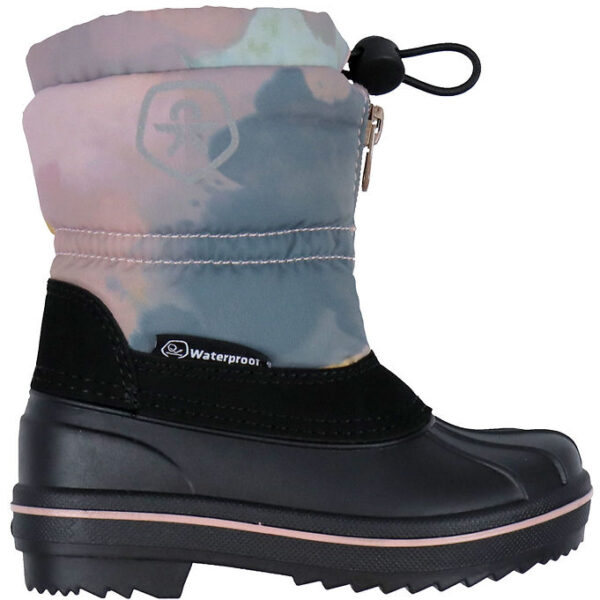 Color Kids Vinterstøvler - Uld - Woodrose m. Print