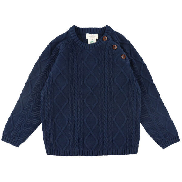 Copenhagen Colors Bluse - Strik - Navy