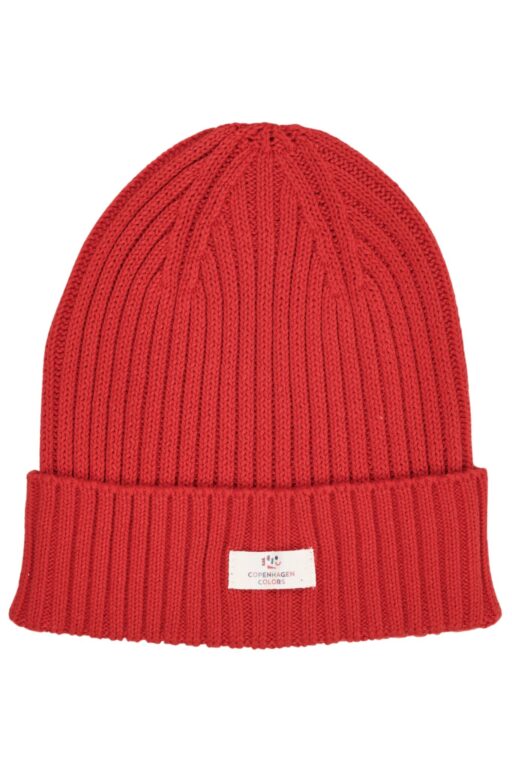 Copenhagen Colors Classic Beanie - Rød - 48-50/ 9 mdr.- 3 år