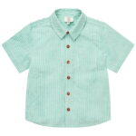 Copenhagen Colors Skjorte - Sharp Green/Cream