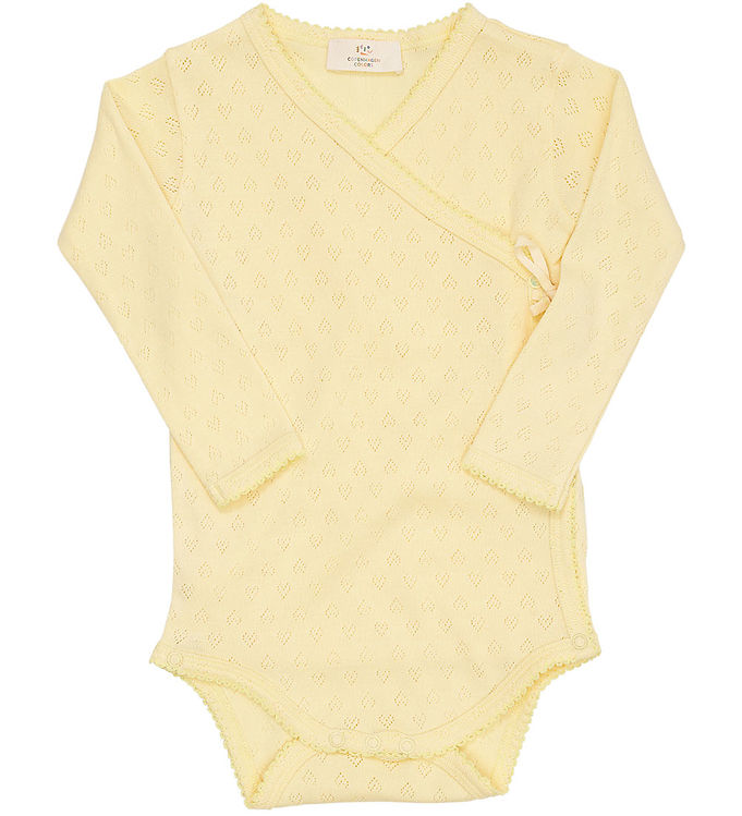 Copenhagen Colors Slå-om Body l/æ - Pale Yellow