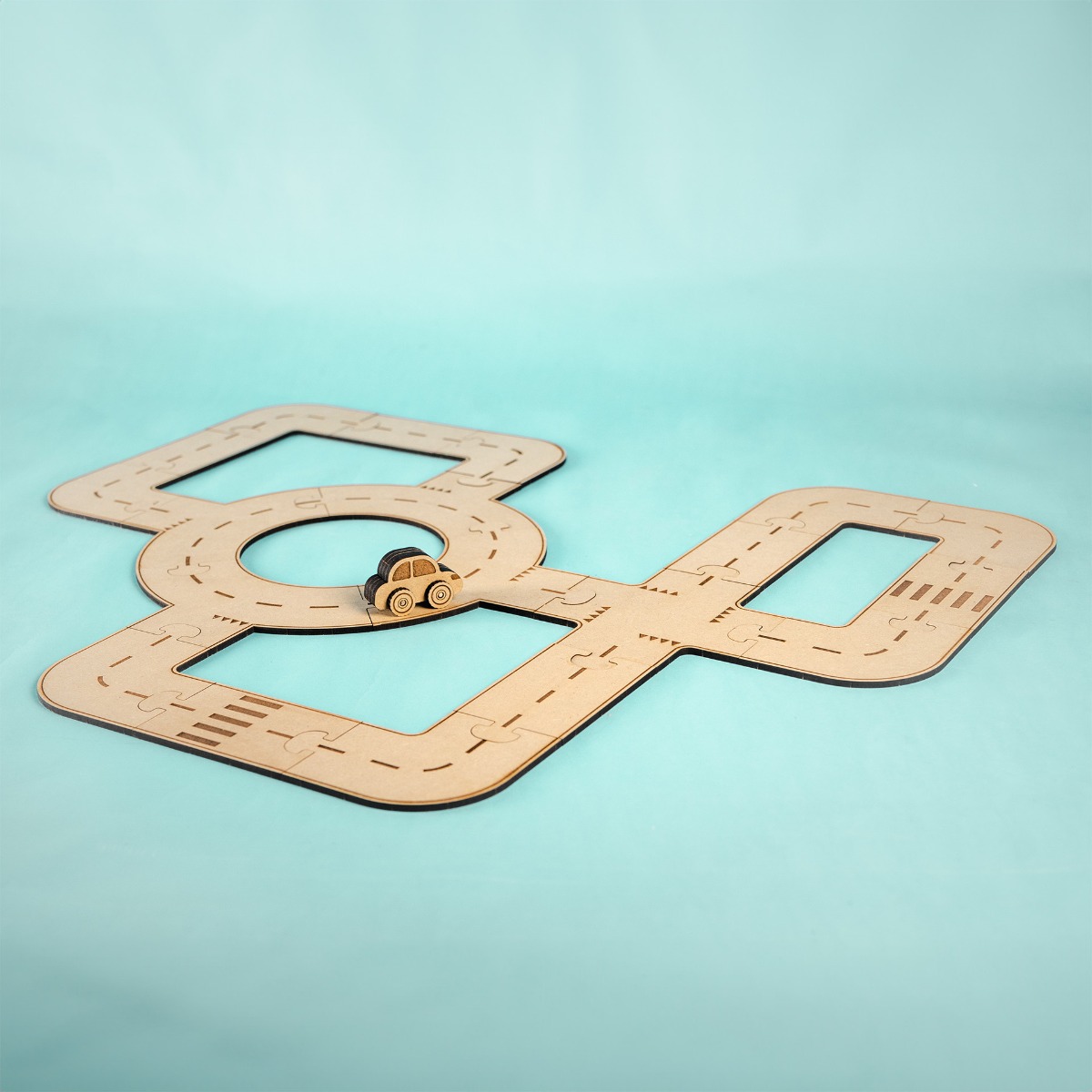 Crateit Town - Den lille rundkørsel, 20 dele