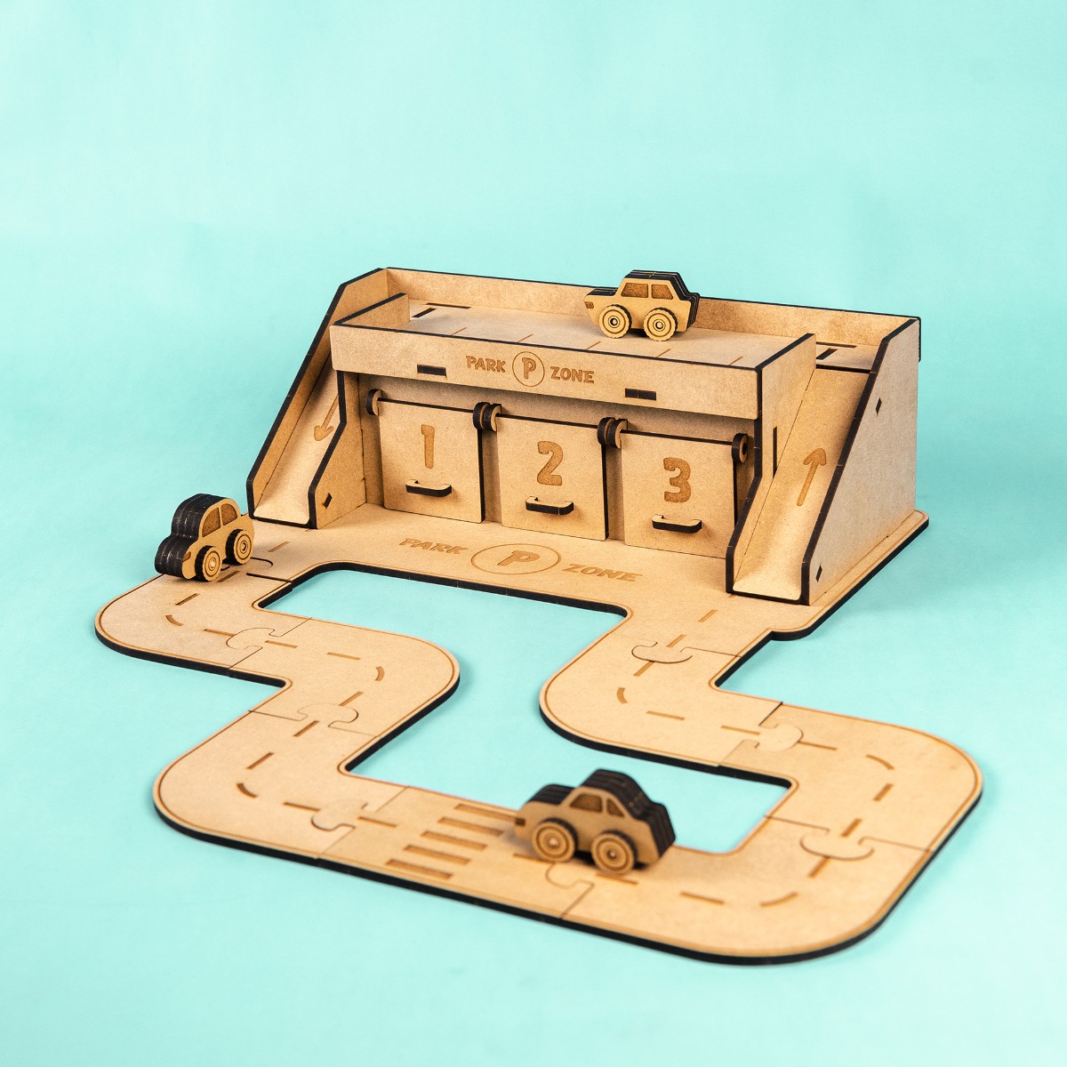 Crateit Town - Parkeringsanlægget, 36 dele