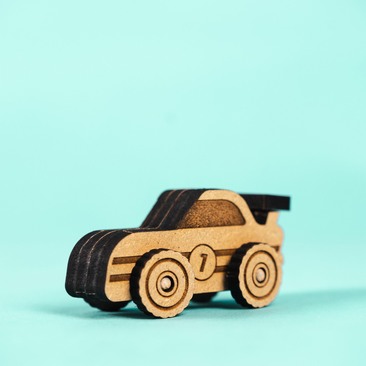 Crateit Town - Turbo racerbil, 1 stk