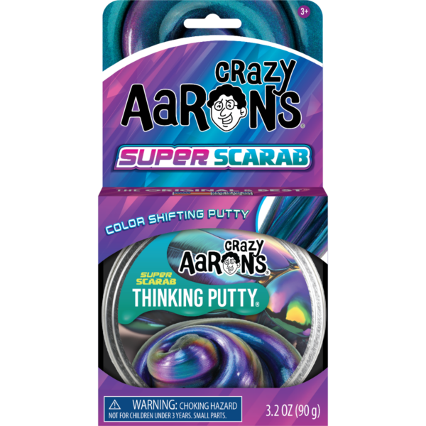 Crazy Aaron’s | Thinking Putty Large - Super Scarab