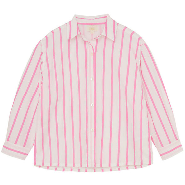 Creamie Skjorte - Stripe - Cloud