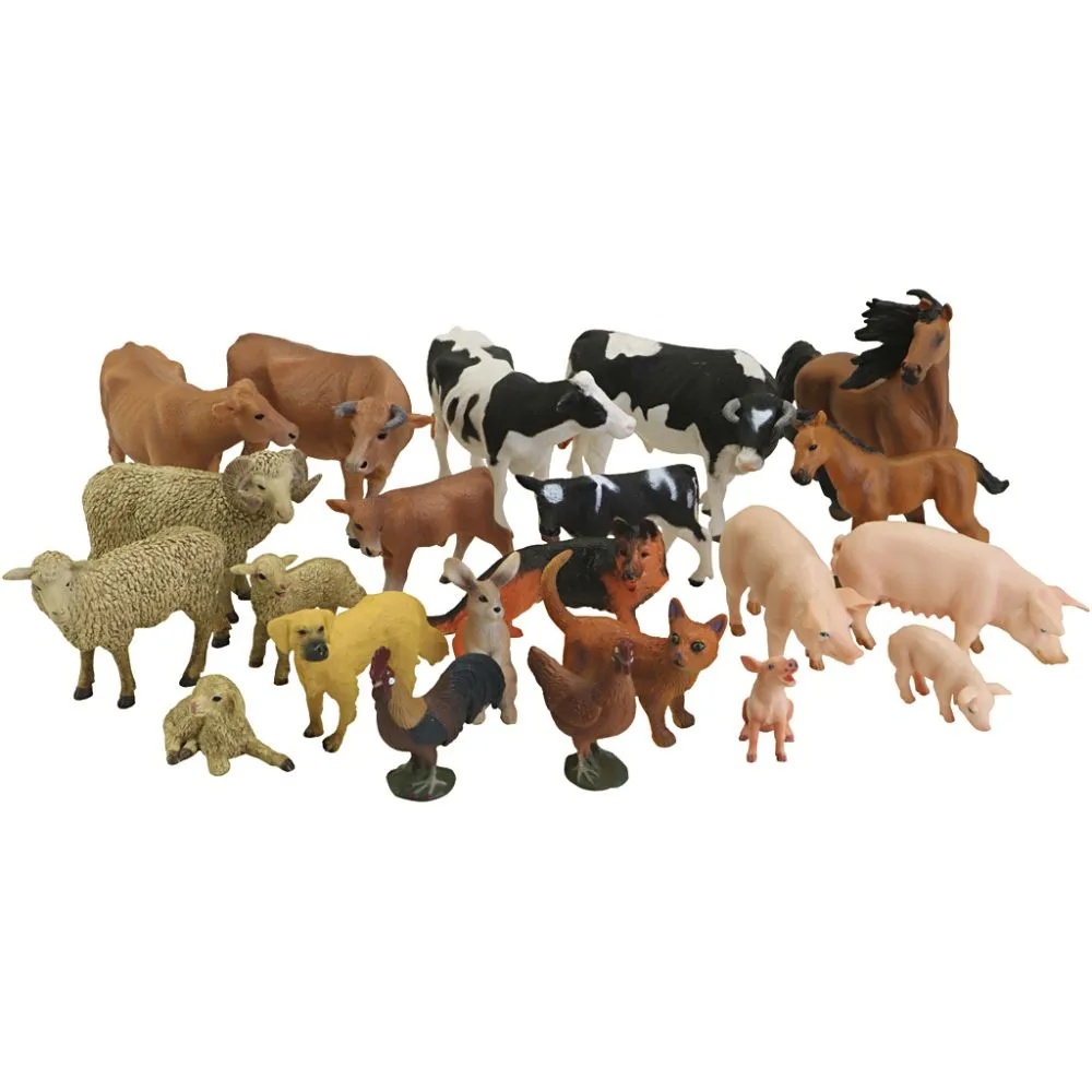 Creativ Company | Bondegårdsdyr, 22 stk