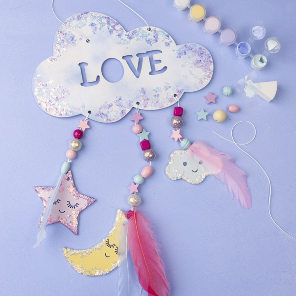 Creativ Company | Dekorer selv - Uro med nattehimmel