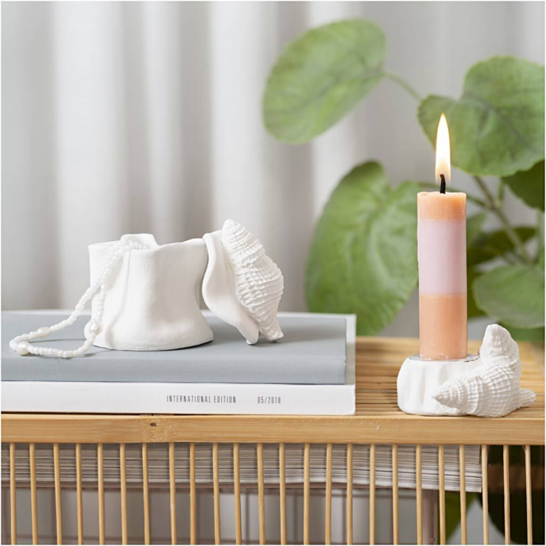 Creativ Company | Modelleringskit - Krukke & lysestage