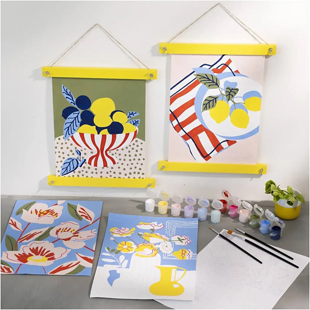 Creativ Company | Paint by Numbers, akryl - Stilleben