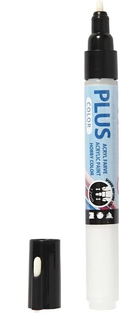 Creativ Company | Plus Color tus - Hvid, 1 stk