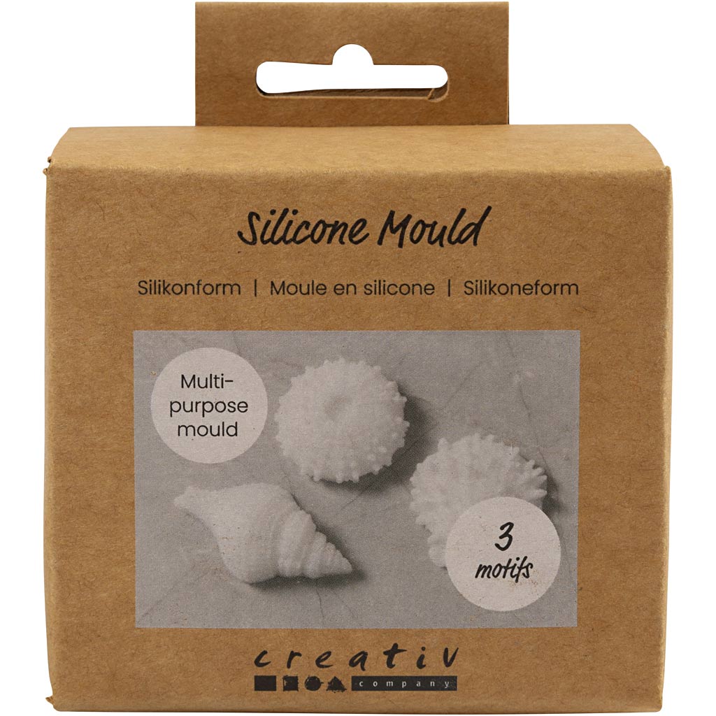 Creativ Company | Silikoneform - Marine dyr, 3 stk