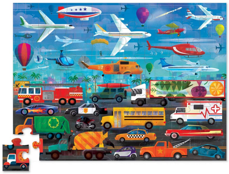 Crocodile Creek | Puslespil m. 48 brk. - Over/Under - Fartøjer