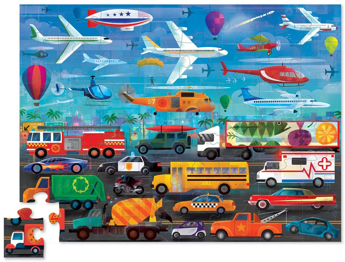 Crocodile Creek | Puslespil m. 48 brk. - Over/Under - Fartøjer