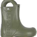 Crocs Gummistøvler - Handle It Rain Boot K - Army Green