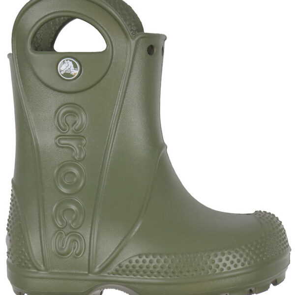 Crocs Gummistøvler - Handle It Rain Boot T - Army Green