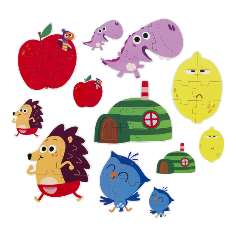 DR / Danmarks Radio | Puslespil 6-i-1 - Pindsvinet Børste