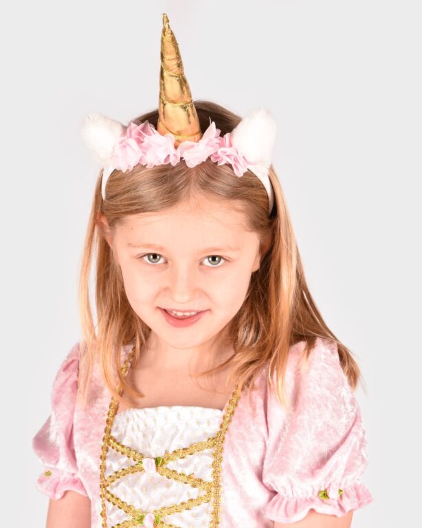 Den Goda Fen | Hårbøjle med enhjørningehorn